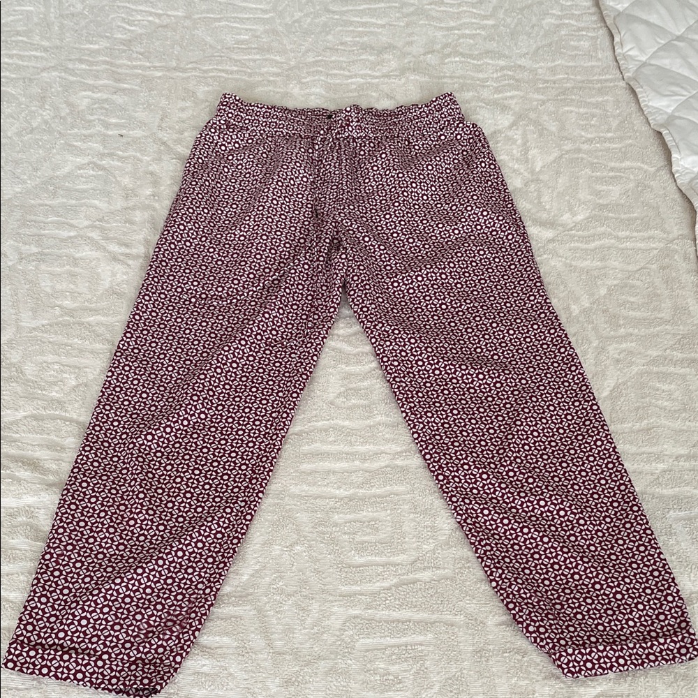 J. Crew drawstring pant size 2